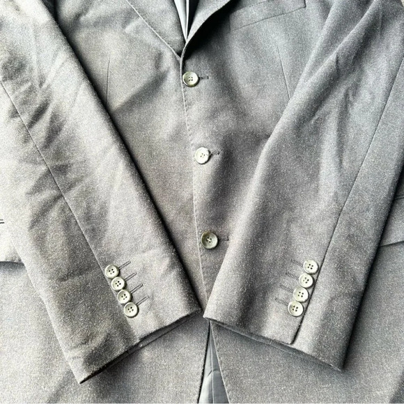 Loewe Dark Grey Wool Blend Sport Coat Blazer - Picture 6 of 16